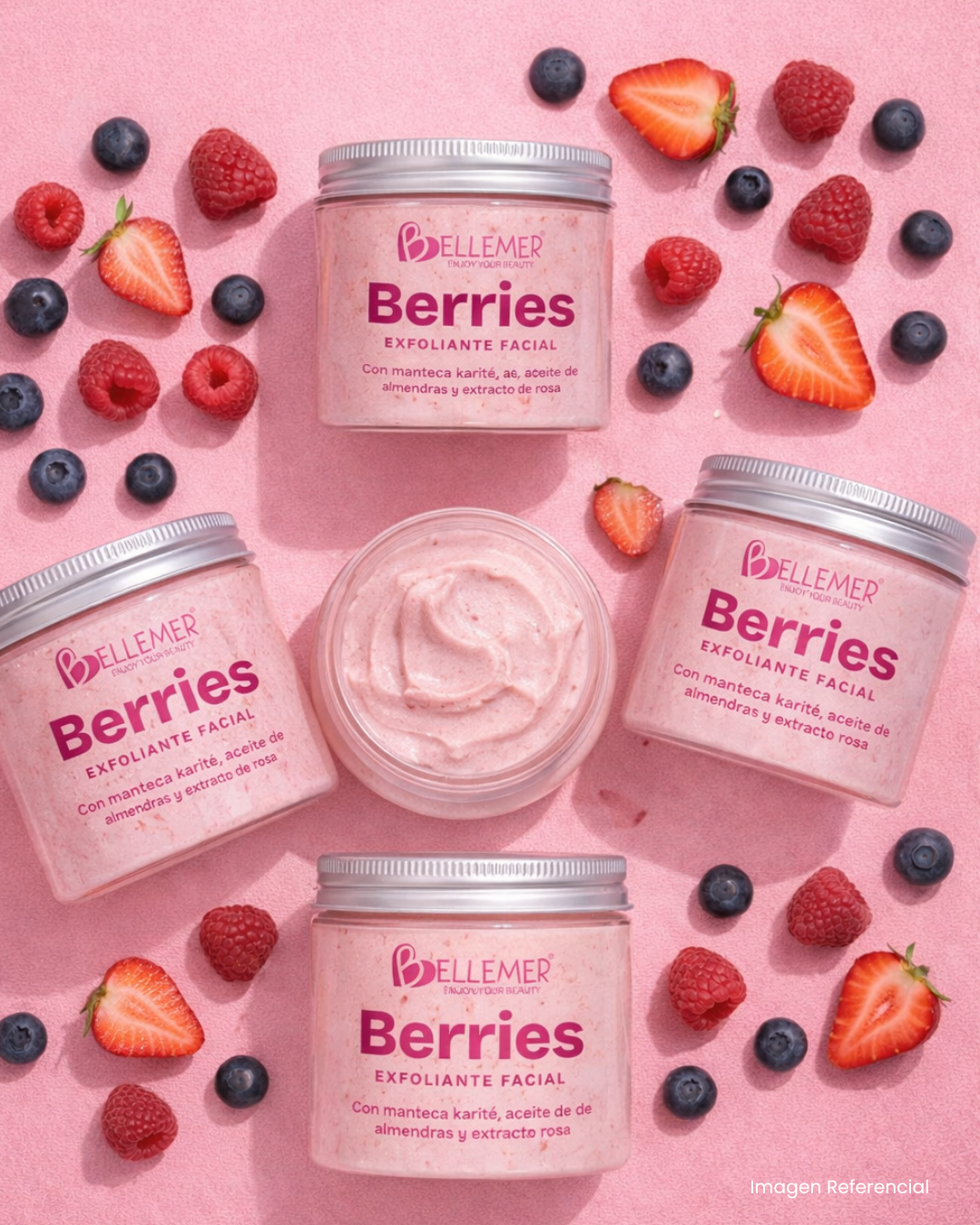 Exfoliante Facial Berries