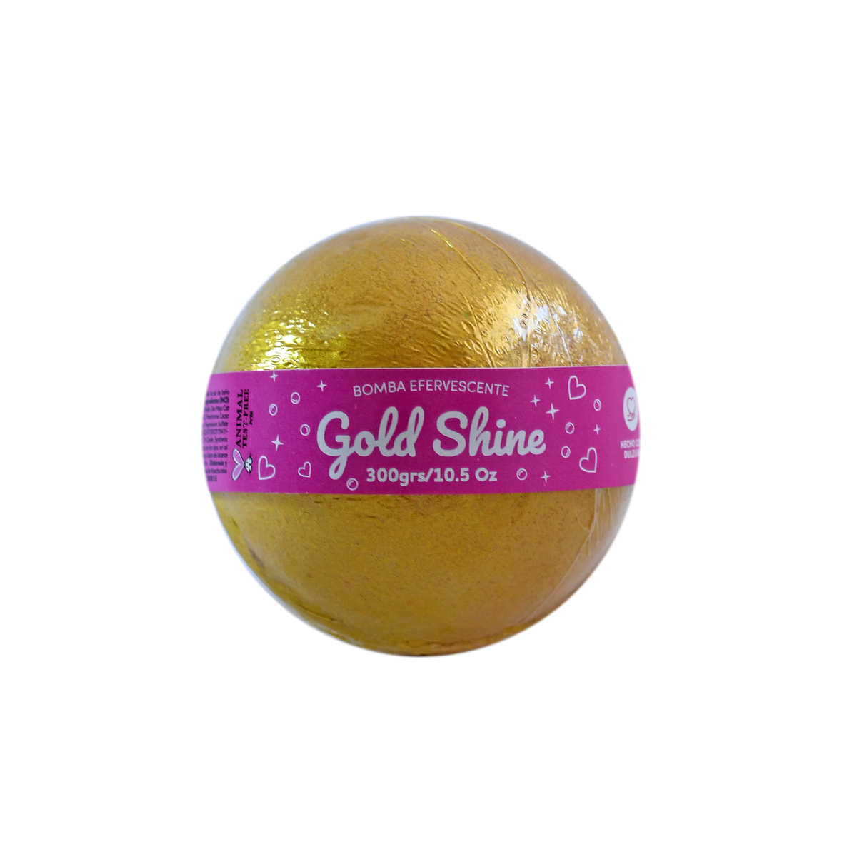 Bomba Efervescente Big Gold Shine Bellemer® 300gr