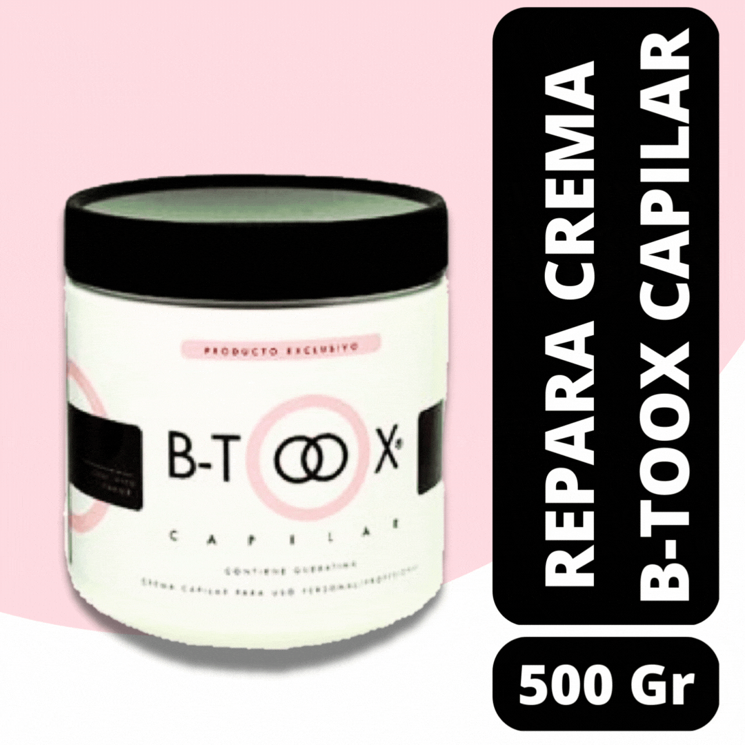 Crema Capilar Ácido Hialurónico Hidratante - B-Toox Capilar 500 gr